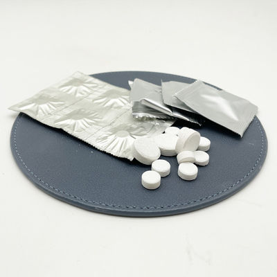 قرص ضد عفونی 0.2-0.8ppm CLO2 Tabs کلر دی اکسید 3.09 گرم در لیتر